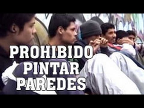 Prohibido pintar las paredes